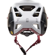 Fox Speedframe Pro MIPS Mountain Bike Helmet, black camo, back view.
