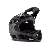 Fox Proframe Full-Face Mountain Bike Helmet, nace black, full view.