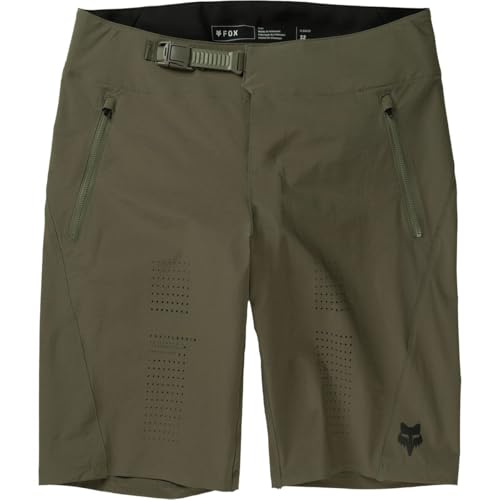Fox Men's Flexair Short W/ Liner, military green, full view.