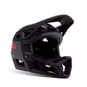 FOX Proframe RS Taunt Helmet, black, full view.