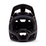 FOX Proframe RS Taunt Helmet, black, front view.