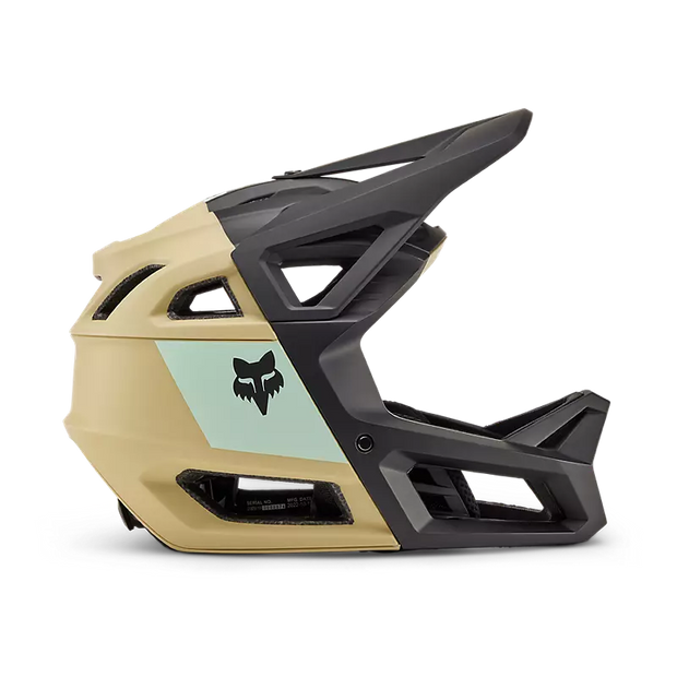 Fox Proframe RS Helmet, color: Oat Brown, profile view