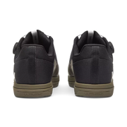 Fox Union Boa Clipless Shoe, military green, heel view.