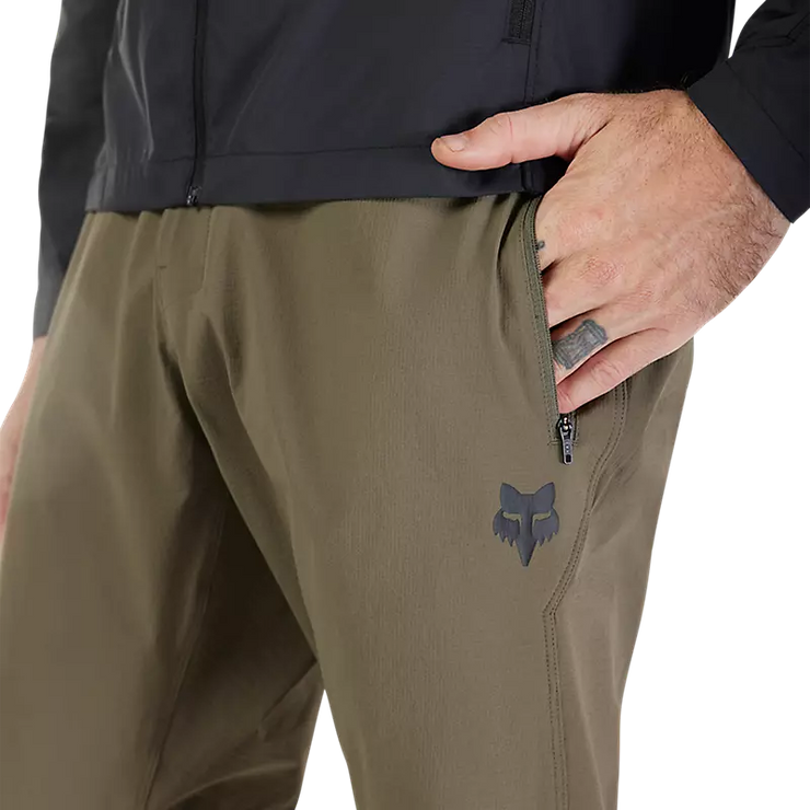 Fox Men's Ranger Mountain Bike Pant, military green, pocket view