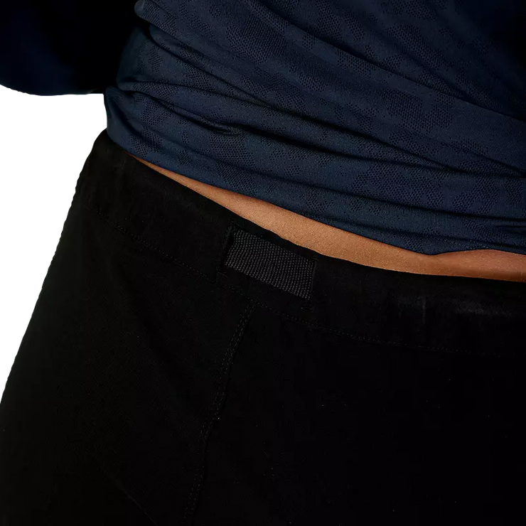 Fox Women's Ranger Pants, close-up view of back of waistband.