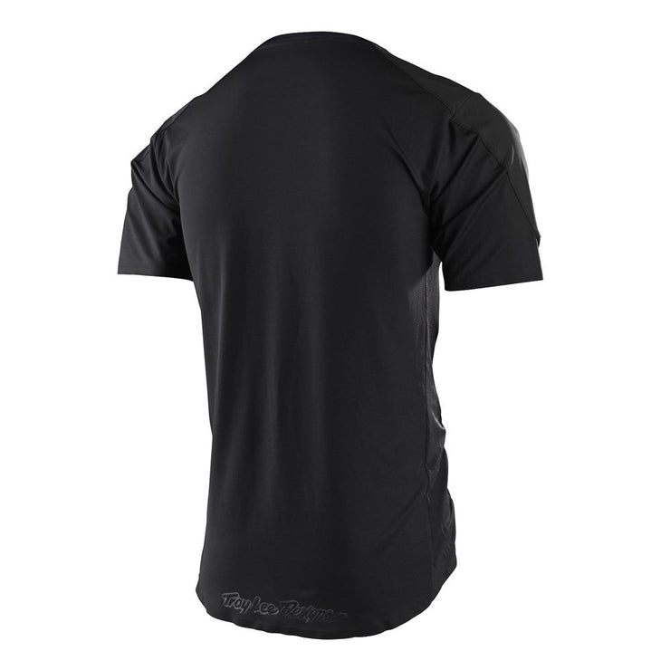 Troy Lee Designs Drift Short Sleeve Jersey, carbon, back view.