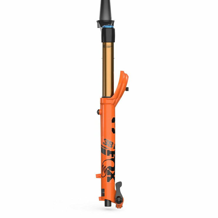 FOX 38 K Float Fork - 27.5", 170mm, 110mm Kabolt-X, 44mm Offset, Grip 2, side View