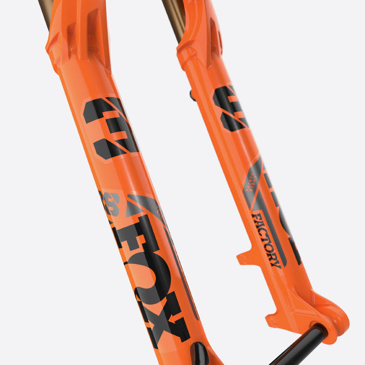 FOX 38 K Float Fork - 27.5", 170mm, 110mm Kabolt-X, 44mm Offset, Grip 2, bottom half view