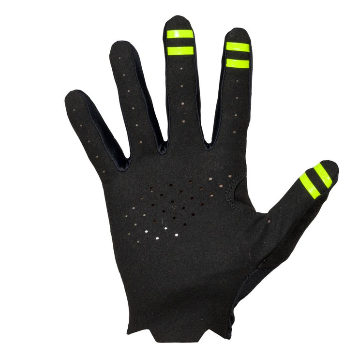 Pearl Izumi Men's Summit Glove, black, palm view.