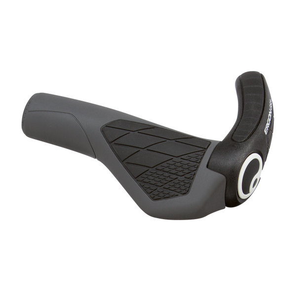 Ergon GS3 Grips - Black/Gray, Large, full view.