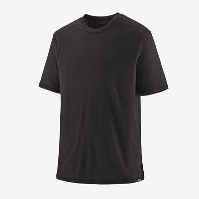 Patagonia Men's Capilene® Cool Merino Shirt, black, full view.