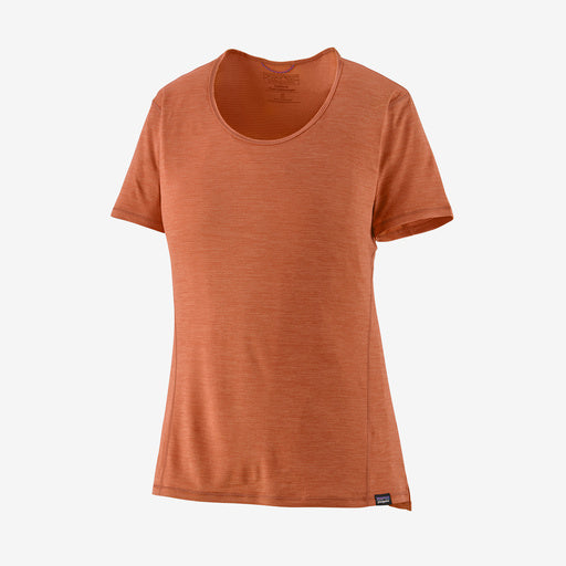 Patagonia Womens Cap Cool Lightweight Shirt, Sienna Clay, full view.