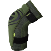 iXS Carve Evo+ Elbow Pads, olive, side view.