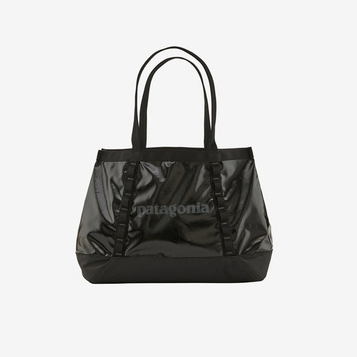 Patagonia Black Hole Tote 25L, black, full view.