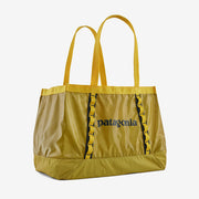 Patagonia Black Hole Tote 25L, yellow, open view.