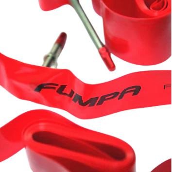 Red Fumpa product with a white background