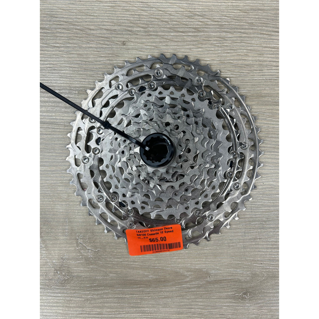 Shimano Deore CS-M6100 Cassette 12 Speed 10-51t, Take Off – The