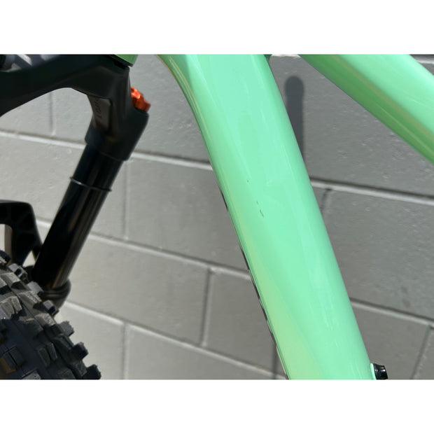 Liv Faith 24 Kid's Mountain Bike, Blem Bike, Non Drive Side Down Tube Blemish