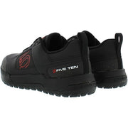 Five Ten Impact Pro Mountain Bike Shoe, black/red, pair, back view.