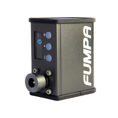 Fumpa device with control panel on a white background