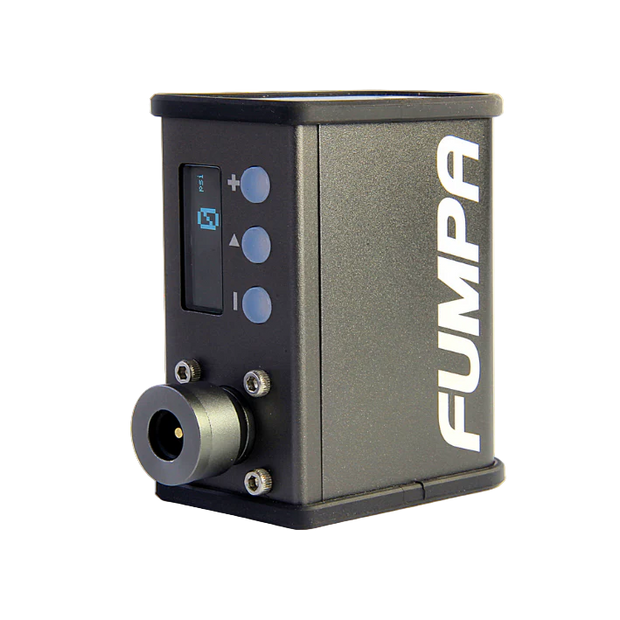 Fumpa device with control panel on a white background