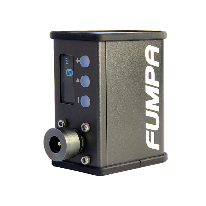 Fumpa device with control panel on a white background