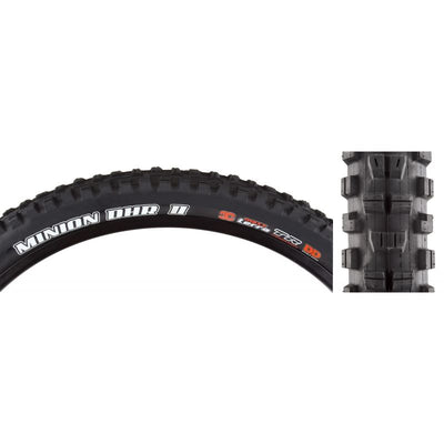 Maxxis Minion DHR II Tire - 27.5 x 2.6, Tubeless Folding, 3C MaxxTerra DD