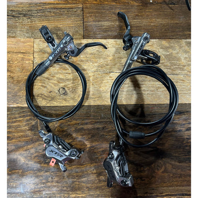 Shimano XTR M9120 Disc Brake Set, Take Off, Full View
