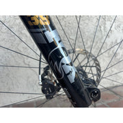 2025 Santa Cruz Vala 1 CC MX  X0 AXS RSV, Large Demo Bike, Drive Side Fork Blemishes