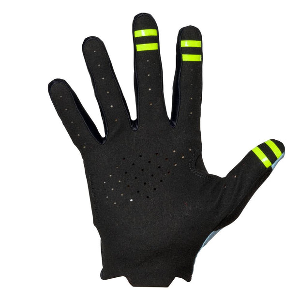 Pearl Izumi Men's Summit Glove, air blue, palm view.