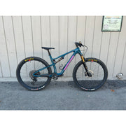 2025 Santa Cruz Blur CC X0 AXS TR RSV, Demo Bike, Drive Side Full View