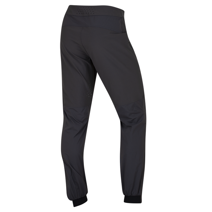 Pearl Izumi Men's Elevate Pants, black, back view.