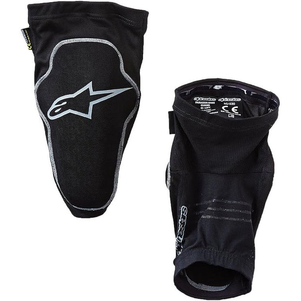 Alpinestars Paragon Knee Guard, black, full view.