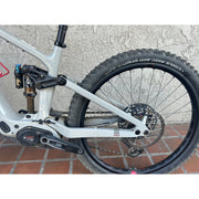 2025 Santa Cruz Vala 1 CC MX  X0 AXS RSV, Medium Demo Bike, Non Drive Side Rear View