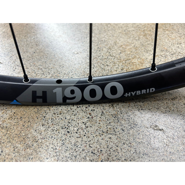 DT Swiss H1900 Hybrid Wheelset 29" 6B XD Boost (15x110F/12x148R), Takeoff, Model on Rim View