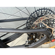 2025 Santa Cruz Blur CC X0 AXS TR RSV, Demo Bike, Non Drive Side Seat Stay Blems