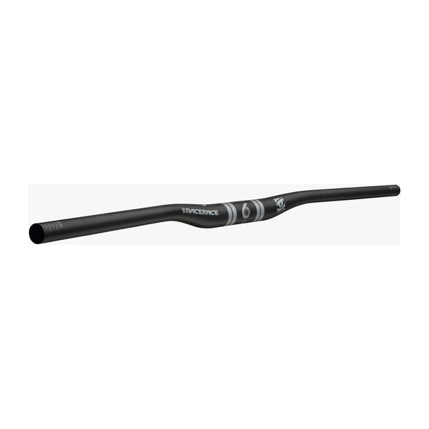 RaceFace SIXC Carbon Riser Bar 35 x 820mm, 35mm Rise, black, full view.