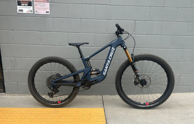 2025 Santa Cruz Heckler SL CC MX X0 AXS RSV Small, Demo Bike, Drive Side Full View