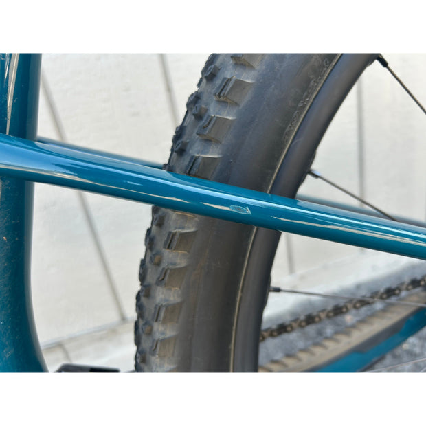 2025 Santa Cruz Blur CC X0 AXS TR RSV, Demo Bike, Non Drive Side Seat Stay Blem (2)