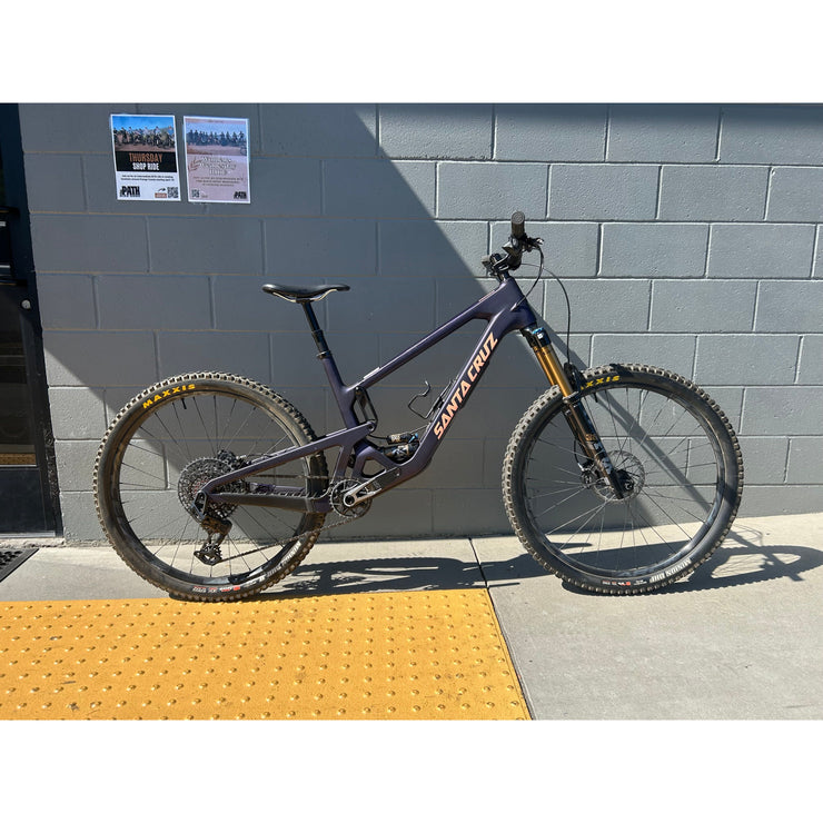 2025 Santa Cruz Hightower 4 CC 29 X0 AXS, Demo Bike, Drive Side Full View