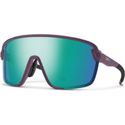 Smith Bobcat Sunglasses, Matte Amethyst + ChromaPop Opal Mirror Lens, Full View