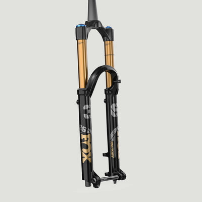 Fox 36 K Float Factory Series Mountain Bike Fork - 29, 160mm, Grip X2, HSC, LSC, LSR, black/grey, full view.