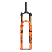 Fox 34 SL Factory Suspension Fork - 29”, 120mm, Kabolt SL, 44mm Rake, Grip SL, P-L, Shiny Orange, front view.