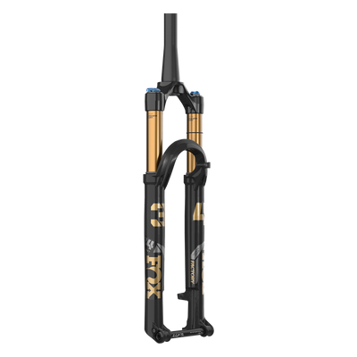 Fox 34 SL Factory Suspension Fork - 29”, 120mm, Kabolt SL, 44mm Rake, Grip SL, 3-Position, Shiny Black, full view.