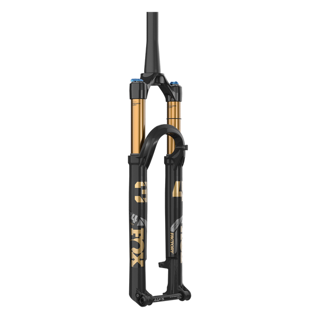 Fox 34 SL Factory Suspension Fork - 29”, 120mm, Kabolt SL, 44mm Rake, Grip SL, 3-Position, Shiny Black, full view.