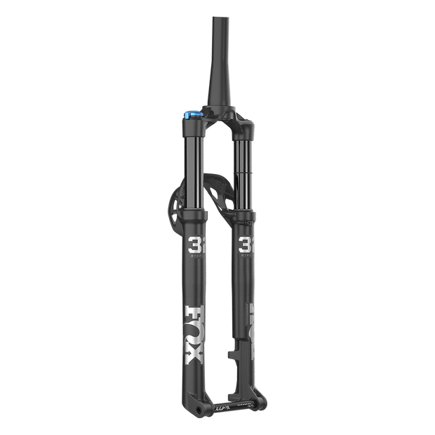 Fox 32 Performance Step Cast 100mm Fork - 29”, 44mm Rake, Grip, 3-Position, Black, full view.