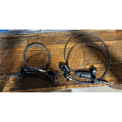 SRAM Motive Silver Brake Set, Take Off, Full View