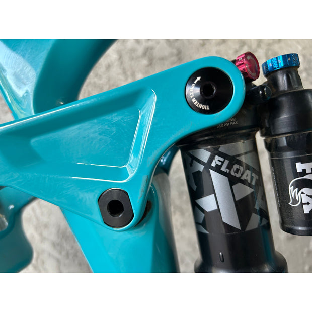 Kona Process 153 CR, Medium Demo Bike, Drive Side Rocker Blem