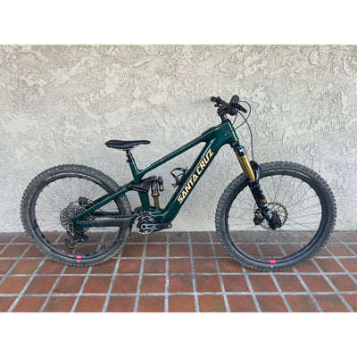 2025 Santa Cruz Vala 1 CC MX  X0 AXS RSV, Large Demo Bike, Drive Side Full View
