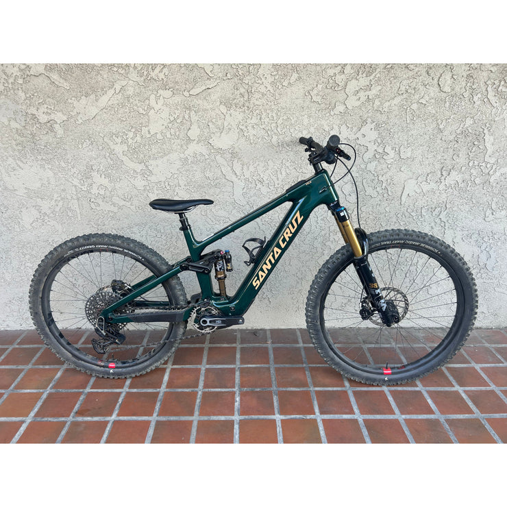2025 Santa Cruz Vala 1 CC MX  X0 AXS RSV, Large Demo Bike, Drive Side Full View